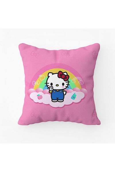 Puffbutik Hello Kitty Rainbow Pillow
