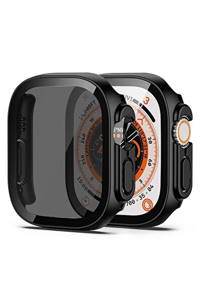 AktarMobile Watch Ultra 49 Mm Uyumlu Hayalet Ekran Koruyucu Kasa Koruma Priva...
