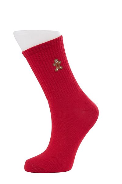 Moyra Socks Man Embroidered Cookie Tennis Women's Socks