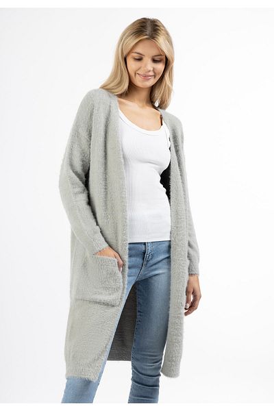 USHA Strick Cardigan sivene