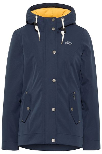 Icebound Winterjacke - Blau - Parka