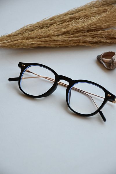 LOOKUP Blue Light Protective Glasses Blue Block Anti Light Optical Compatible Can Change Glass Unisex Model