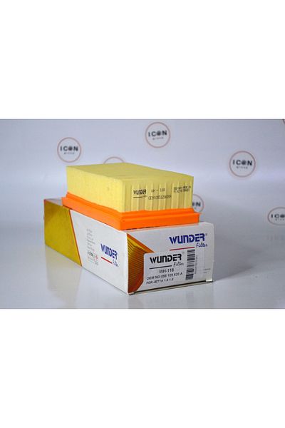 WUNDER FILTER Icon Group - Vw Group Jetta I - Iı - Golf I - Iı - Scirocco I - Iı فلتر الهواء - Wh118