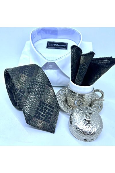 B'lazzotti Dokuma Mendilli Kravat