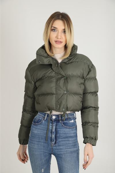 İgnites سترة منتفخة للنساء من Jessica Crop