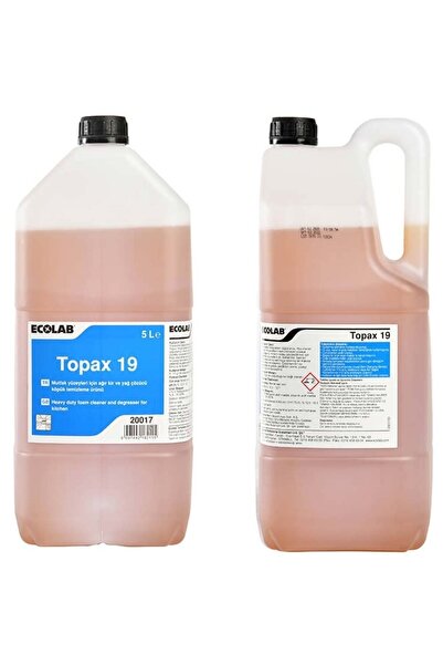 Ecolab Topax 19 5l	ağır Kir Ve Yağ Çözücü Köpük Temizleme Ürünü