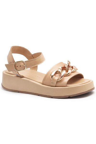 Mammamia D23ya1100 Sandale cu papuci de piele