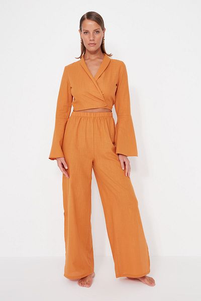 Trendyol Collection Two-Piece Set - Brown - Regular fit