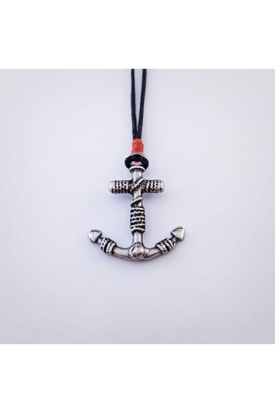 YÖRÜK TASARIM قلادة مرساة (قلادة حبل قابلة للتعديل)