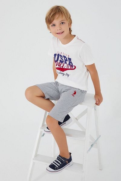 U.S. Polo Assn. مجموعة برمودا للأولاد من Play Every Day