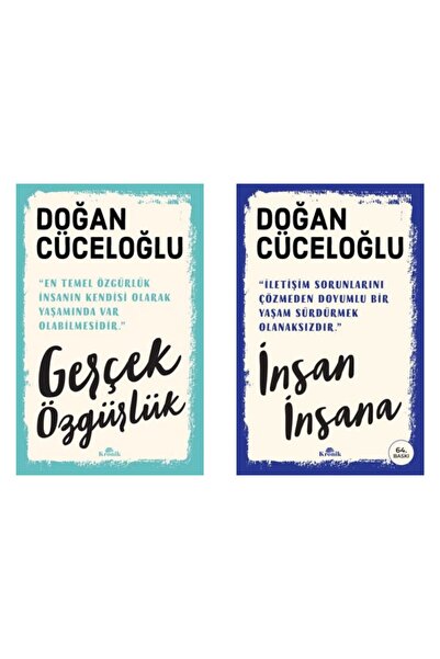 TÜRKİYE İŞ BANKASI KÜLTÜR YAYINLARI Gerçek Özgürlük + Insan Insana- 2 Kitap S...