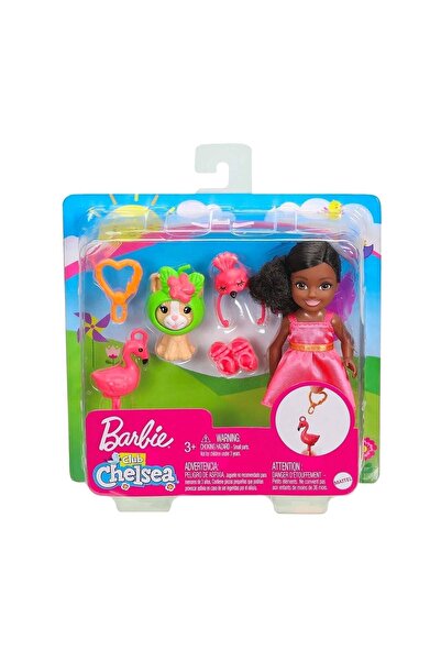Barbie Kostümlü Chelsea Ve Hayvancığı Flamingo Temalı Ghv69-gjw30