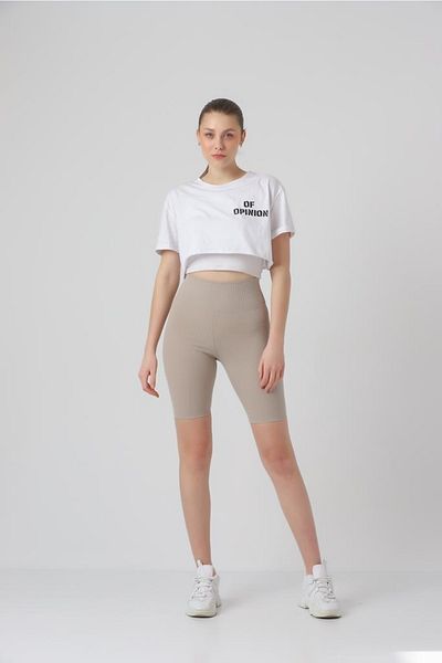 Ozy Fashion Jambiere de damă cu talie înaltă, fără sudură, pentru motociclist