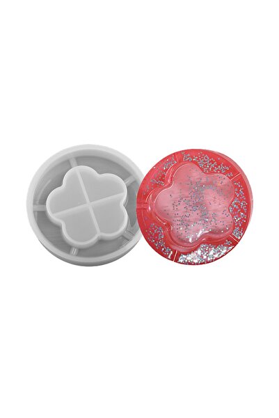 Getshop Epoksi Papatya Küçük Boy Küllük Silikon Kalıbı