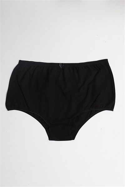 BAYKAR Women's Plus Size Panties 3 Piece Set 8807 Black