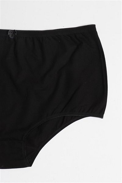 BAYKAR Women's Plus Size Panties 3 Piece Set 8807 Black