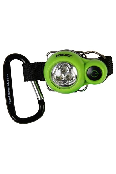 FOX 40 Xp Led Light Fener + Micro Düdük Neon Yeşil 7918-1400