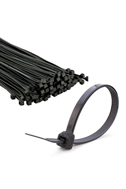 Kupa Siyah Cırt Kelepçe 3.6*250mm