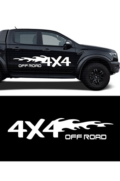 Melek Pazarı ملصق سيارة للطرق الوعرة مقاس 30 × 6 سمالمجموعة اليمنى واليسرى