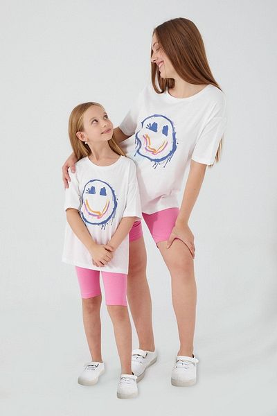 HAUSEkids Anne Happy Smıle Tights Set - cream