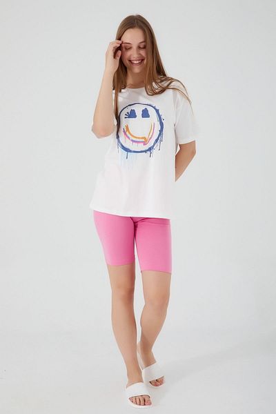 HAUSEkids Anne Happy Smıle Tights Set - cream