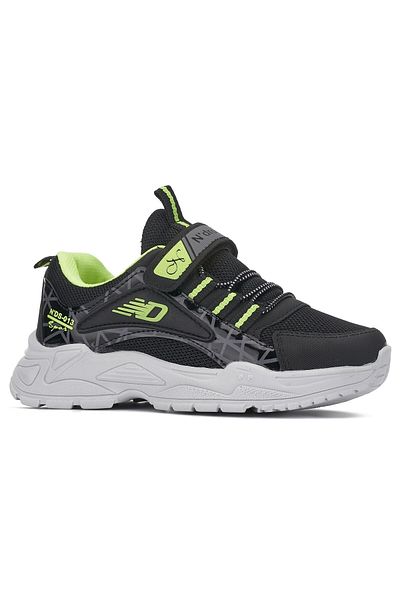 Allyup Pantofi casual pentru bărbați - fete, cu șireturi și velcro, pantofi flexibili ușori 0013