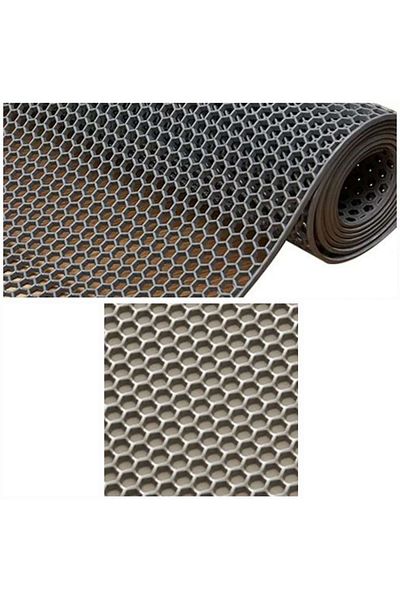 edukkanim Non-Slip PVC Mat Z Mat Honey Honeycomb Inside - Outside All Wet Floor 90cm
