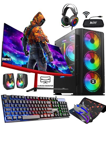 Zeiron Avanti Ix60 I3-10100f 32gb 256gb M.2+3tb Hdd Rx550 23.8" Oyuncu Masaüs...