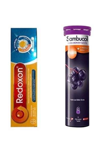 Redoxon Redoxon Üçlü Etki 15 Efervesan Tablet+sambucol Plus Efervesan Tablet