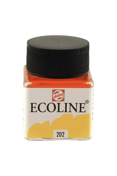 Talens Ecoline Sıvı Suluboya 30 ml. 202 Deep Yellow
