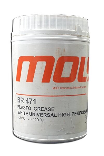 Moly Br 471 Plasto Grease - 1 Kg Beyaz Rulman Ve Dişli Gresi