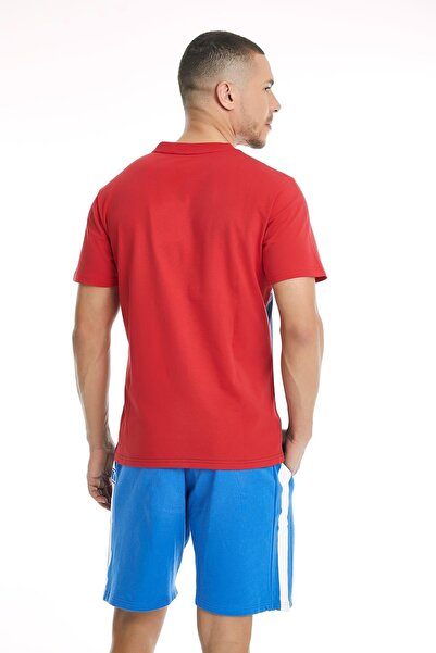 Ellesse Men's Red T-Shirt Em002-Rd