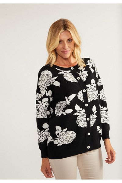 USHA Cardigan with pearls sivene