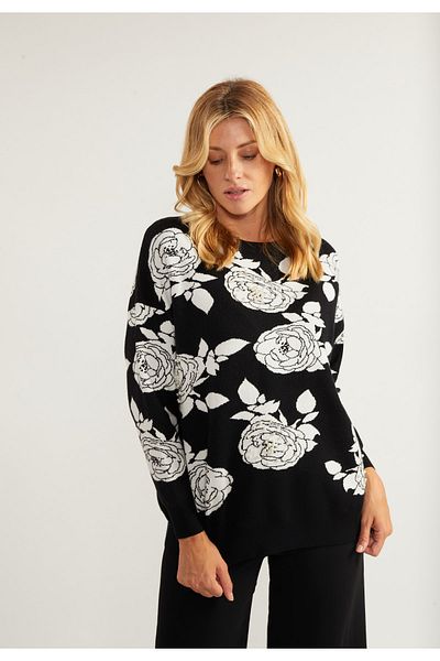 USHA Pullover mit Perlen sivene