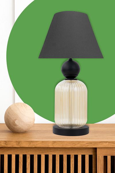 MINIMAL ETICARET VE BILGI TEKNOLOJILERI Lotus Gold Contrast Glass Cone Lampshade