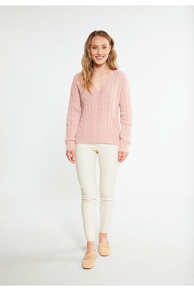 RISA Strickjacke - Rosa - Regular Fit