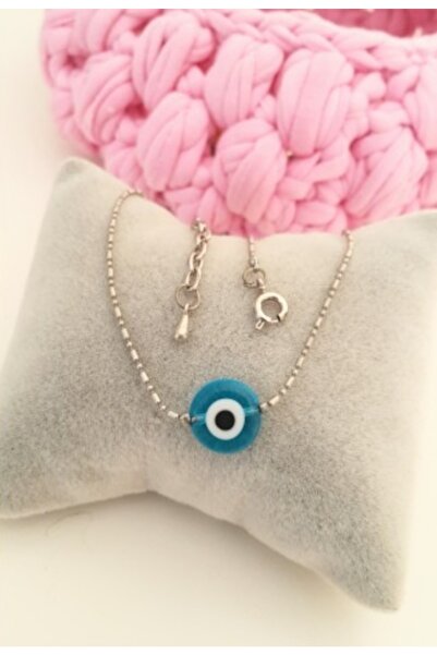 Pembe Çarşı Evil Eye Necklace with Beads