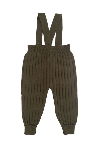 gogo bici Strap Adjustable Knitwear Leggings Salopet Overalls Baby Child 0-2 Years