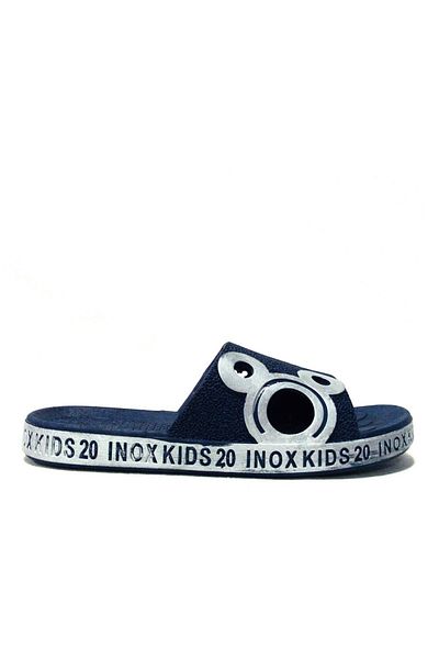 inox Navy Blue Non-Slip Sole Anatomical Comfort Slippers