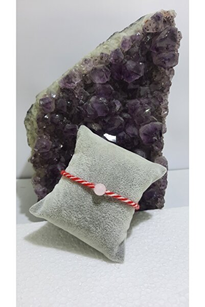 TMD AKSESUAR Your Wish Love Isse Pink Quartz Natural Stone Martenicca Bracelet