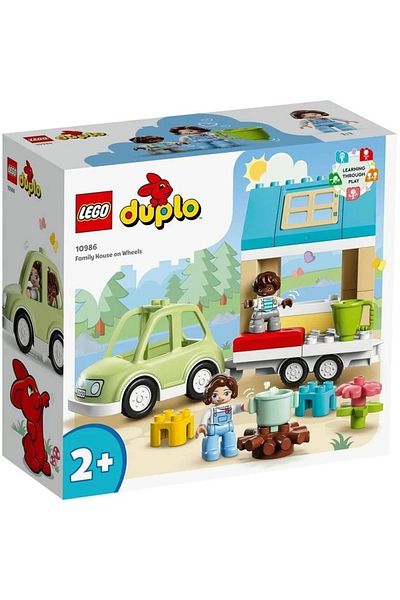 LEGO Duplo Town Wheeled Family House 10986 Byr [tcrtbyr]