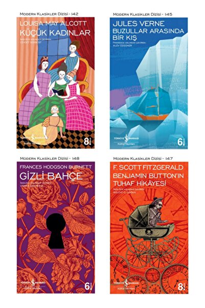 TÜRKİYE İŞ BANKASI KÜLTÜR YAYINLARI Küçük Kadınlar + Buzullar Arasında Bir Kı...