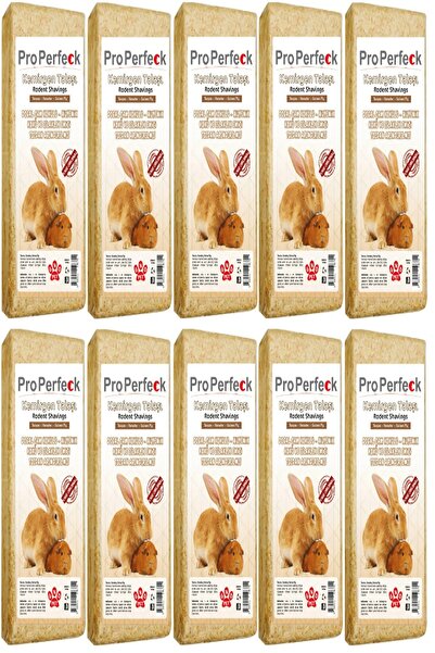 pro perfeck Pro Perfeck Organik Kemirgen Talaşı 15 Lt 10 Adet.