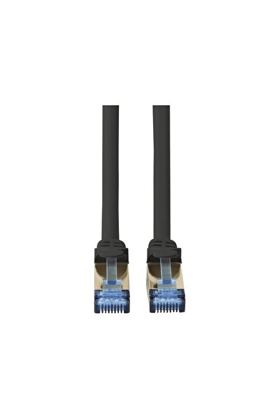 Hama Hm.200683 Cat 6a 10 Gbit/s S/ftp Korumalı 10m Ağ Kablosu Siyah