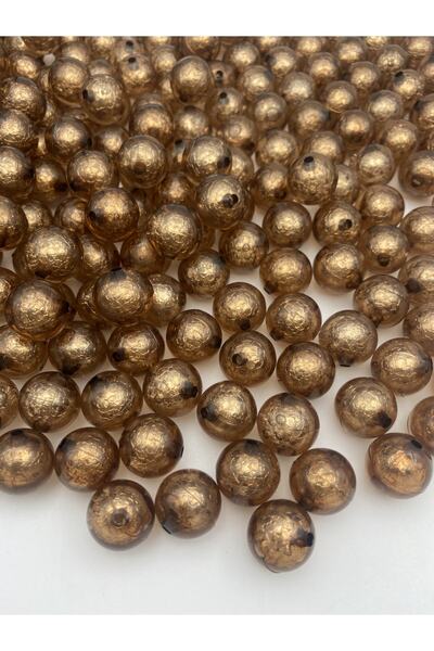 Hedef Bijuteri خرز أكريليك بني 16 مم، مجوهرات، خرز لصنع الحقائب (100 جرام، ~ ...