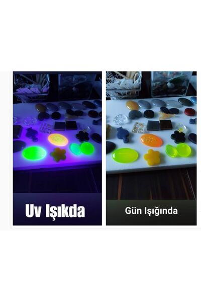 Capital Floresan Neon Pigment Epoksi Reçine Metal Hobi Boyası