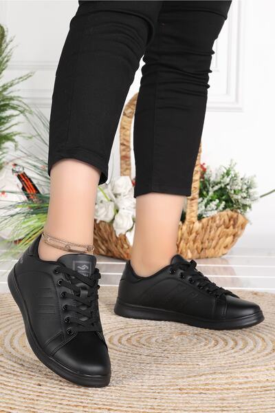 Jump 15306 Black Daily Walking Comfortable Sports Shoes