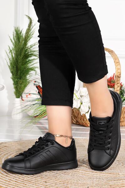 Jump 15306 Black Daily Walking Comfortable Sports Shoes