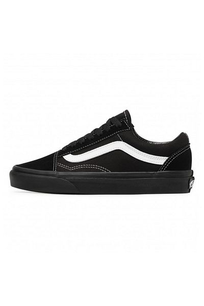 Vans حذاء رجالي (سويدي/قماش) أسود/أسود/أبيض ثلاثي (رمز الموديل: Vn0a3wkt5wu1)