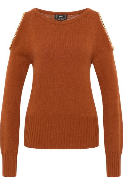 Faina Tuxedo cu pulover cu strick